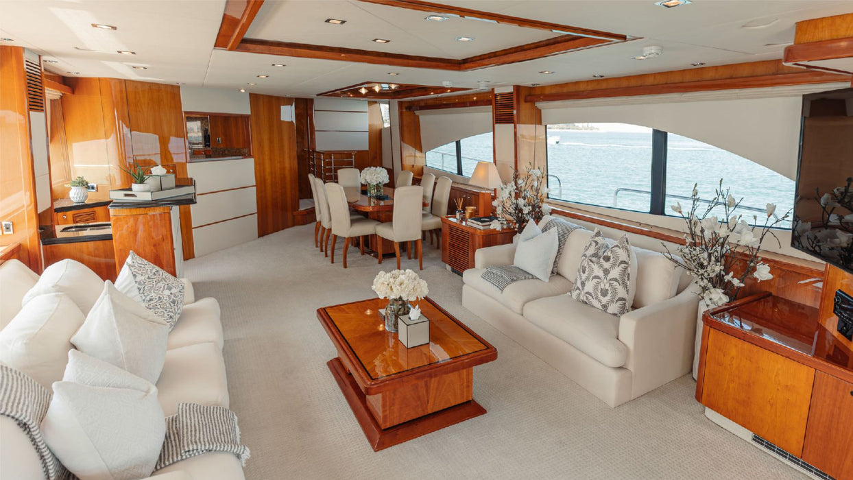 Dubai Premium Yacht Charter 90ft(28m) 20 Person Capacity