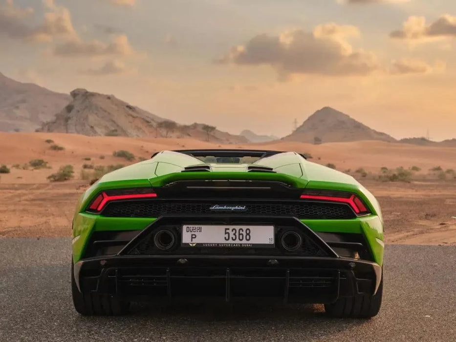 Lamborghini Huracan EVO Spyder Green