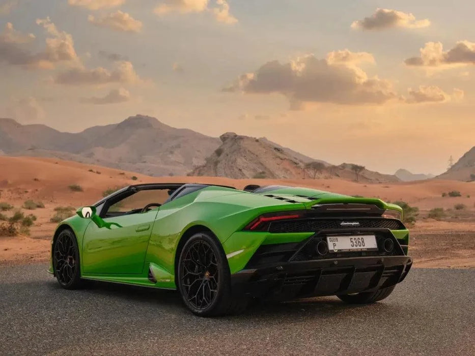 Lamborghini Huracan EVO Spyder Green